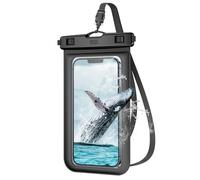 YOSH Pochette Étanche Smartphone, IPX8 Pochette Etanche pour iPhone 17 16 15 14 13 12 11 Pro Max Samsung S24 S23 S22 Ultra A15 A55 Xiaomi Redmi, Protection Telephone Eau Jusqu'à 7,0 Pouces, Noir