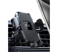 YOSH Support Téléphone Voiture avec Crochet Métallique à Double Verrouillage, 2024 Super Stable, Compatible avec Les Grands Téléphones pour iPhone 15 14 13 12 Pro Max Samsung S23 S22 S21 Pixel