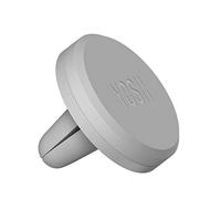 YOSH Support Téléphone Voiture, Support Magnétique pour Ventilation, Aimants Renforcés les Plus Puissants & Super Stable, Compatible avec iPhone Samsung Huawei Xiaomi, Inclus Plaques Métalliques, gris