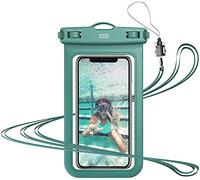 YOSH Vert Pochette Étanche Smartphone, IPX8 Pochette Etanche pour iPhone 17 16 15 14 13 Pro Max XS XR X SE Samsung S24 S23 S22 A14 A23 A33 Xiaomi Redmi Protection Telephone Eau Jusqu'à 7,0 Pouces