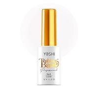 Yoshi Base en caoutchouc 10 ml - Base en caoutchouc pour ongles - Base de vernis à ongles UV - Ongles durables - Base professionnelle - Base élastique pour ongles - Transparent