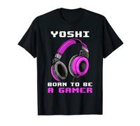 Yoshi - Born To Be A Gamer - Personalise T-Shirt
