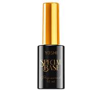 Yoshi Hard Base 10 ml - Vernis à ongles UV - Base transparente professionnelle pour ongles hybrides - Base Coat UV et LED - Base pour manucure hybride - Extension des ongles