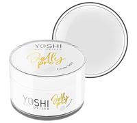 Yoshi Jelly Pro Gel Ongles 15 ml - Manucure Extra Solide Gel UV - Gel professionnel - Gel pour ongles - Gel pour ongles - Gel UV et LED - Blanc