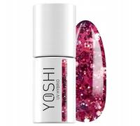 Yoshi Vernis hybride Candy Shop Bordeaux avec Twist Sugar Twist 724 6ml