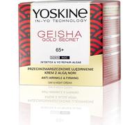 YOSKINE Geisha Gold Secret 65+ Crème de Jour & Nuit Anti-Rides Raffermissante à l'Algue Nori 50ml