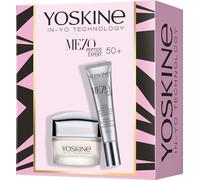 Yoskine Mezo Peptide Expert Set : crème de jour et de nuit 50+ et crème pour les yeux conçue pour les peaux matures, avec complexe peptide pour une régénération intense, raffermissement et réduction