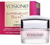 Yoskine Supreme Vit B12+C - Crème de nuit 60+ lifting anti-rides aux algues rouges