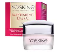 Yoskine Supreme Vit B12+C - Masque de nuit anti-rides intensif à l'huile de pistache pour peaux matures 50+ 50 ml