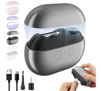 Yosody Fanyil Pubyfun Glosrity Sherum Easyclip Coupe-ongles intelligent, Vueeze Coupe-ongles automatique Polisseuse avec lumière LED, Multifonctionnel Électrique Easy Clip(Noir)