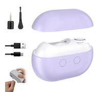 Yosody Nail Clipper, Yosody Smart Nail Clipper, LED Light Low-Noise Nail Trimmer with Built-in Storage, Automatic Trimming & Polishing for Seniors and Home Use (Purple)