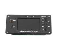 Yosoo 2.8 Pouces Affichage TFT Décodeur Audio Voiture, Récepteur BT 5.1 avec Horloge, Calendrier, Radio FM et Décodage sans Perte, Large Plage de Fonctionnement 7V-24V