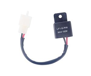 Yosoo 2 pin 12V LED Relais de clignotant électronique, Ampoules de clignotants LED, Relais de clignotant de contrôle du débit de signal Pour Auto Moto