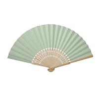 Yosoo 5 × Ventilateur Vierge Pour Peinture Calligraphie Pour Enfants Éventail de Poche Éventail en Bambou Bois Ventilateur à Main Pliable Conception Japanese DIY Cadeau de Mariage (Couleur : #6)