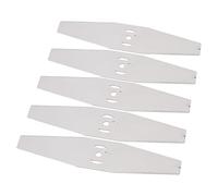 Yosoo 5 X Pares de Coupe-Herbe, la Tondeuse électrique de en Acier de Remplacement des Lames Tranchantes pour Couper l'herbe, Les Mauvaises Herbes, Les