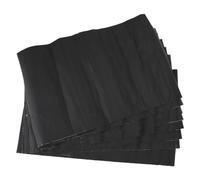 Yosoo 8 PCS Fence Post Protection d'étanchéité, Auto-adhésif, Ruban PVC Facile à Appliquer pour des Poteaux Ronds Carrés de 3 à 5 Pouces, Résistant à la Déchirure, Ajustement personnalisé, Idéal