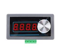 Yosoo à 4 Chiffres Affichage de Courant Simulatrice Analogique de Tension de Courant avec Ajustement Final pour les Tests D'équipement de Débogage du Panneau PLC