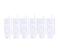 Yosoo Amortisseur de Tête à Jet d'encre Matériau PP Installation Facile Convient pour Tube d'encre de 4 Mm X 3 Mm pour à Solvant à Colorant à Base 'Eau avec Forte capacité pour Imprimante XP600