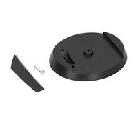 Yosoo Base de Support Vertical , Conception 2 en 1 avec Trou Inférieur pour la Dissipation de la Chaleur, Matériau ABS Noir, Organisateur Peu Encombrant pour Les Joueurs de Console CD ROM édition