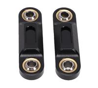 Yosoo Biellettes de Barre Anti-Roulis, Liaison Cylindrique de Remplacement en Alliage D'Aluminium Conception à Double Roulement pour F3 RT ST RS 2013-2025 (BLACK)