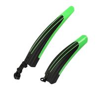 Yosoo Bike Set Gardes de Boue Réglables à Version Rapide pour Les Vélos de Route 2,5 à 3,4 Cm avec Conception de Queue à Avaler en Fibre Synthétique Durable Installer sans Outils Nécessaires Blac