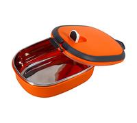 Yosoo Boîte à Déjeuner Isolée en Acier Inoxydable, Matériau de qualité Alimentaire, Facile à Nettoyer, capacité de 800 Ml pour Adultes et Enfants