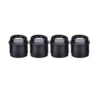 Yosoo Bouchons de Scupper pour Bateaux, Bouchon Nable Bateau, 4pcs Kayak Marine Scupper Plugs Bungs pour Kayak Canoe Drain Hole Drain Hugs Remplacement