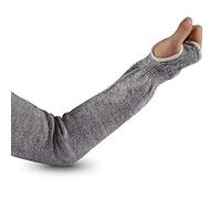 Yosoo Bras Anti-Coupure étui de Protection en Acier Inoxydable Gants de Jardinage Boucher Verre Usine Travail Outil de Protection de sécurité, Sleeves With Thumb, 1 Unité (Lot de 1)