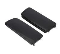 Yosoo Cache Anti Brouillard E36 Coque de phare antibrouillard avant en ABS noir - Cadre de rechange pour E30 E36 E46 318 323 325 (#3)