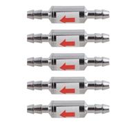 Yosoo Clapet Anti-retour Unidirectionnel, Clapet Anti-retour à Compteur de Bulles de CO2, Arrêt du Reflux d'eau, en Acier Inoxydable, Empêche la Corrosion O3, Utilisation Basée sur la Pression,