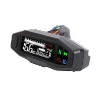 Yosoo Compteur de Vitesse de Moto 6 Vitesses, Compte- Numérique 12 000 Tr/min avec écran LCD, Odomètre Universel pour Motos Monocylindres, Bicylindres et 4 Cylindres