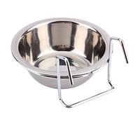 Yosoo Crochet en Acier Inoxydable sur Alimentation Tasse Chat Animal de Compagnie Lapin Oiseau Chien Chiot Aliments Eau Bol Tasse Boîte de Cage avec Support