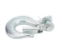 Yosoo Crochet Grave Gravity 1/4 Pouce Clevis Hook avec Serrure de sécurité 7800 LB Capacité de Chargement Lourd forgé G70 Acte
