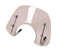 Yosoo Déflecteurs de Pare-brise, Protection Optimale, Remplacement Précis de l'ajustement, Conception élégante, Installation Facile, Acrylique + Matériaux en Acier en Carbone, pour LX50 LX125 LX150