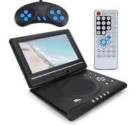 YOSOO DVD mobile portable de 9 DVD Mobile Portable 9,8 po avec Mini Lecteur TV Haute Définition 100-240V Audio Vidéo à