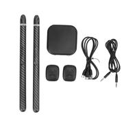 Yosoo Electronic Air Drum Set, Virtual Reality Drumsticks with Foot Pedal, Portable Practice Kit for Beginners and Gift Traduction en Français : Electronic Air Drum Set, Virtual