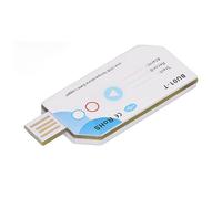 Yosoo Enregistreur de Données d'humidité de la Température USB, 32000 Points Couvre 120 Jours PDF Rapport, Analyse Facile des Données, Compact et Précis, Connexion Rapide, Utilisation Polyvalente,
