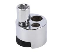 Yosoo Ensemble D’extracteurs de Goujons Boulons Cassés, capacité de 1/4-3/4 Po avec Entraînement de 1/2 Po, Outil Robuste en Acier Cr- V pour Retirer Fixations Rouillées Grippées