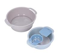 Yosoo Ensemble de 4 Tamis à Farine Empilables, Plateau de avec Maille 9,6 X 3,1 Pouces pour la Cuisine, Tamis à Pollen, Passoire à Mélange, Plateau de Empilable avec à Mailles, et Shaker