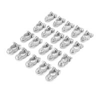 Yosoo Ensemble de Bornes de Batterie de Voiture, Alliage d'aluminium, Transfert de Puissance Efficace, conductivité Durable, adapté au Bateau Caravane Van Camping-Car