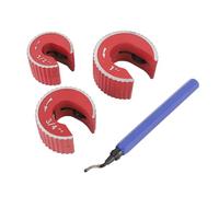 Yosoo Ensemble de Coupe-tubes en Cuivre, Coupe-tubes en Métal, Performance de Précise, étui de Rangement Portable pour Conduites de Frein Automobile, Tailles 1/2", 3/4", 1"