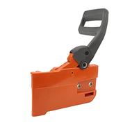 Yosoo Ensemble de Frein de Chaîne, OEM 503498103, Matériau ABS de Haute qualité, Remplacement pour Pièces de Tronçonneuse 50 51 55, Poignée de Frein, Couvercle de Pignon d'embrayage, Couvercle