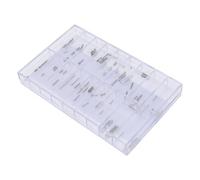 Yosoo Ensemble d'extension de Tige de Montre en Acier Inoxydable 90 Pièces, Kit de Rallonge de Tige de Remontage de Montre, pour Horlogers et Réparateurs, avec Boîte de Rangement