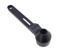 Yosoo Entonnoir à café 2 Pièces, Cuillère à Mesurer Réutilisable, capacité de 2 Cuillères à Soupe pour le thé en Poudre de Protéines de café Moulu, 7.68 Pouces