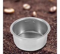 Yosoo Filtre de café en Acier Inoxydable de 51 Mm Remplacement des Accessoires pour les Doubles Tasses avec une Installation Facile à écran Dense