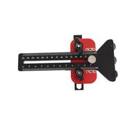 Yosoo Gabarit de Scie à Table en Alliage d'aluminium, Conception à Réglage Rapide, de Haute Précision, Fonctionnement Convivial, Application Polyvalente, Outil de Travail du Bois de Précision à