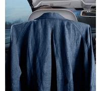 Yosoo Hangage de Vêtements de Voiture, Crochet d'appui Réglable en Acier Inoxydable pour Costumes, Chemises, Vestes avec Poignée de Transport, Maintient Les Vêtements Soignés et sans Rides, Une