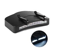 yosoo Hat Clip casquette lumière lampe/lumière/lampe frontale/lampe frontale, 11 LED, pour la pêche, Course à pied, camping, randonnée et Escalade