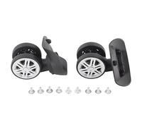 Yosoo Health Gear 1 paire de roulettes de rechange pour valise de voyage, silencieuses pour réparation de bagages, #711, #711