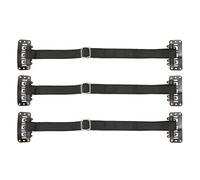 Yosoo Health Gear 3 Pcs Face Lift Bande Bande Réutilisable Portable Réglable Élastique Sangle D'étirement avec Clips pour Femmes Beauté Facelift Bandes Clips, Épingle À Cheveux Facial Lifting Patch